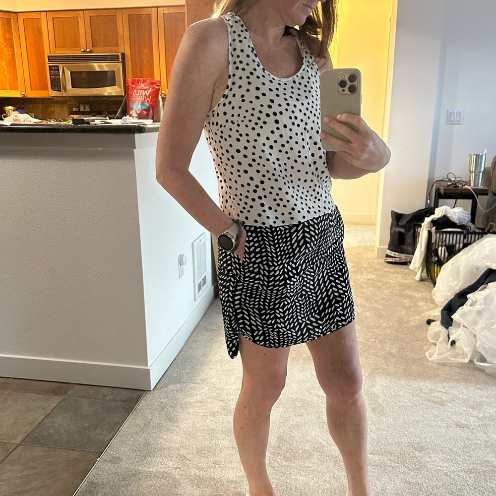 Loft Dot Dress - Small/Petite